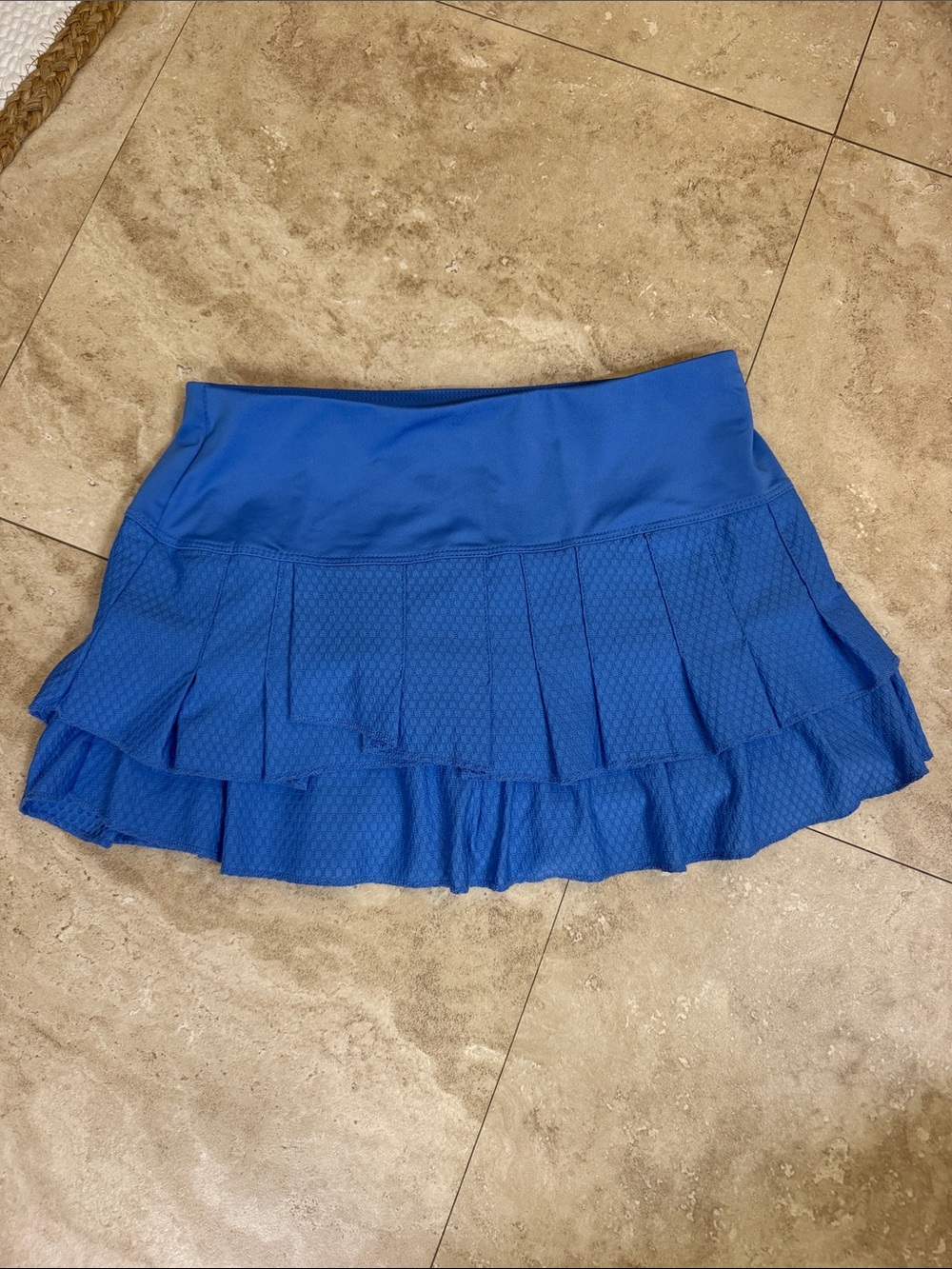 Blue XS tennis skirt
